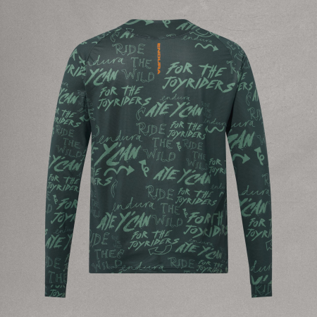 Bluza pentru barbati ENDURA SINGLETRACK L/S PRINT - CARBON GREY [6]