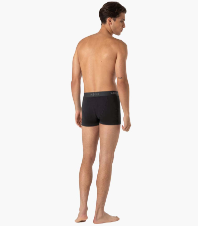 Boxeri barbati merino SN Super.Natural M TUNDRA175 Jet Black [2]