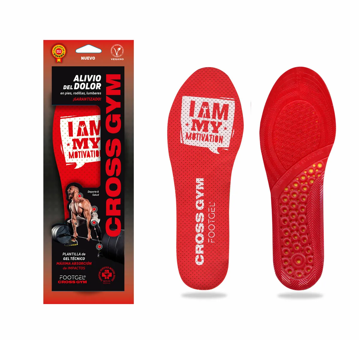 Branțuri FOOTGEL - Branțuri FOOTGEL CROSSGYM