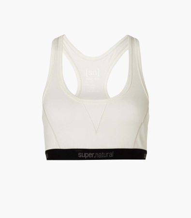 Femei - Bustiera dama SN Super.Natural W TUNDRA220 SEMPLICE BRA FRESH WHITE