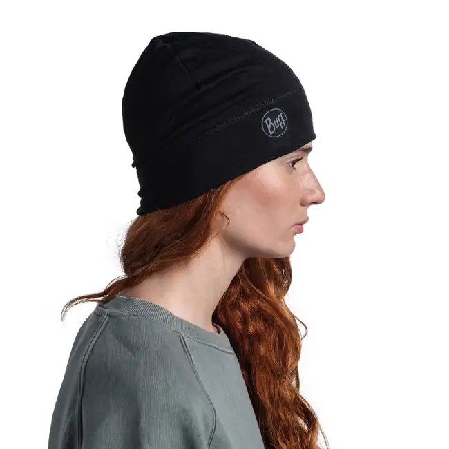 Caciula BUFF Merino LIGHT Solid Black [5]