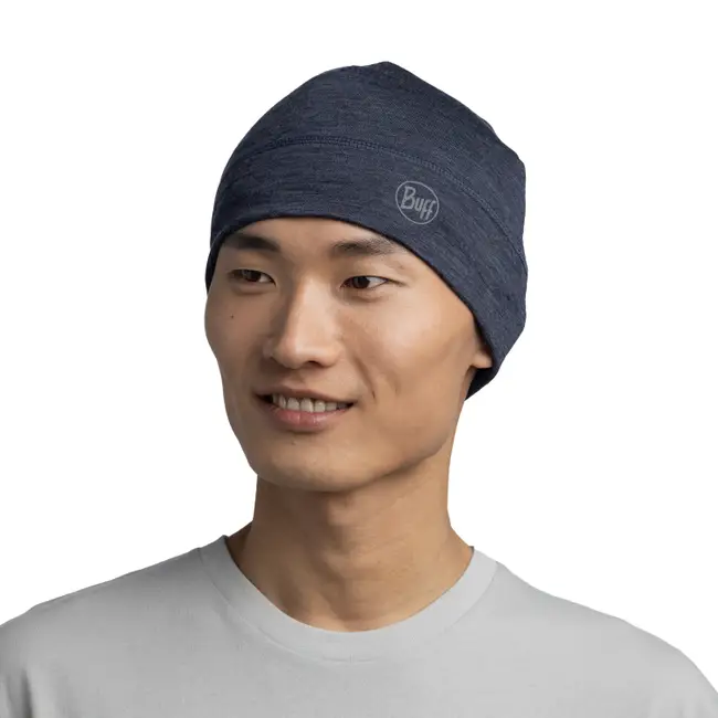 Caciuli - Caciula BUFF Merino LIGHT Solid Night Blue