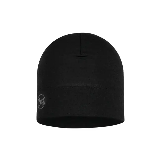 Caciuli - Caciula BUFF Merino MID Solid Black