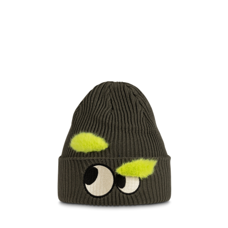 Produse BUFF - Caciula crosetata  pentru copii FUN EYES BEETLE GREEN