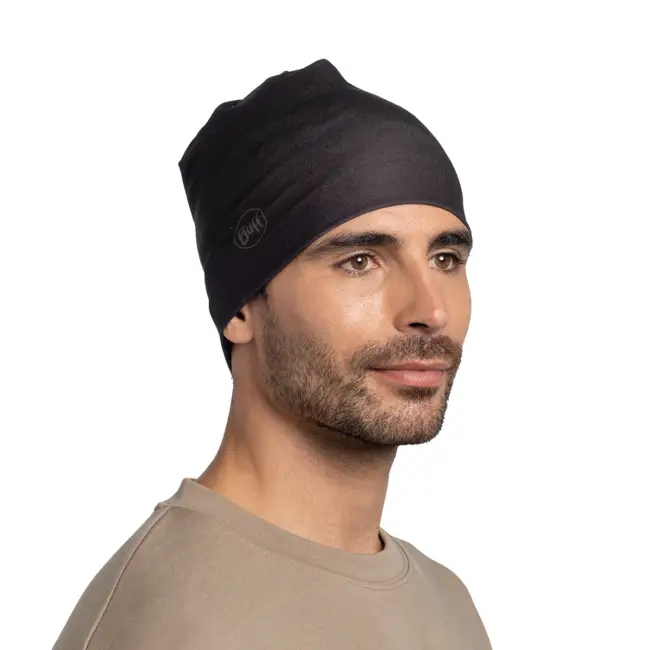 Caciuli - Caciula ECOSTRETCH REVERSIBL Solid Black