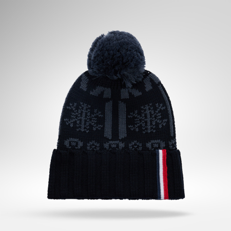 Caciula barbati RossignolPatterned beanie Turbulence/black [2]