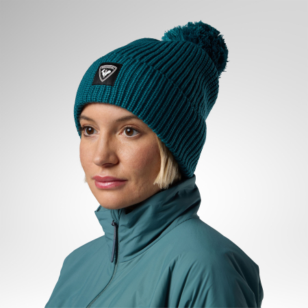 Femei - Caciula unisex Rossignol Strawpile pompom beanie Transformative t