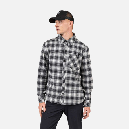 Hanorace - Camasa barbati Rossignol Ranch Plaid Shirt Black