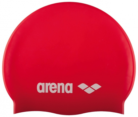 Produse pentru bazin ARENA - Casca inot Arena CLASSIC Silicone JR Red/White