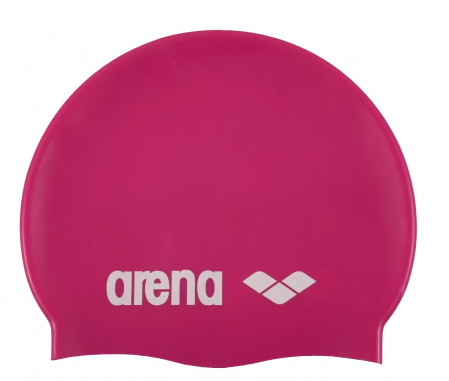 Produse pentru bazin ARENA - Casca inot Arena CLASSIC Silicone Fuchsia/White