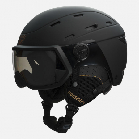 Casti - Casca schi barbati Rossignol ALLSPEED VISOR IMPACTS PHOTOCHROMIC - Black