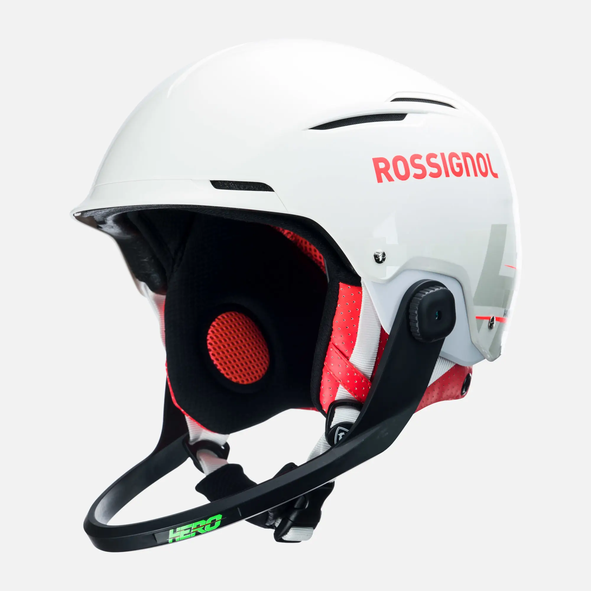 Rossignol - Casca schi barbati Rossignol HERO SLALOM impacts White+Chinguard
