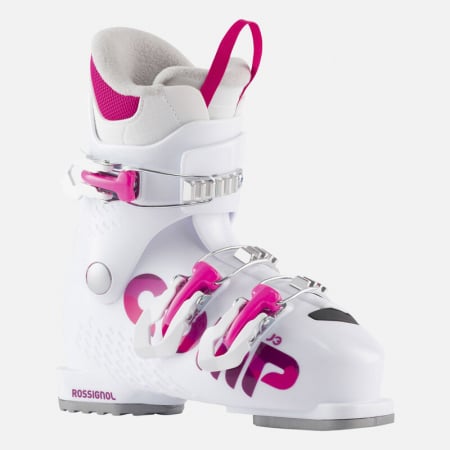 Ski Alpin - Clapari copii Rossignol COMP J3 White pnk