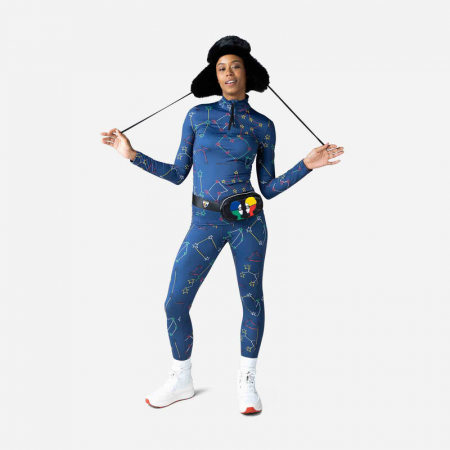 Colanti dama Rossignol JCC W BOOSTER Tights Cosmic blue [4]