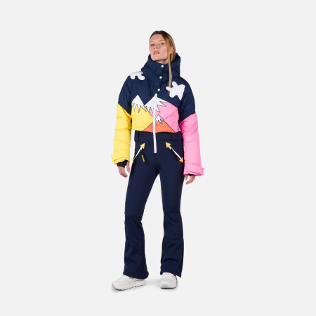 Geci schi si snowboard - Combinezon Rossignol JCC W Sublim overall - Cosmic blue