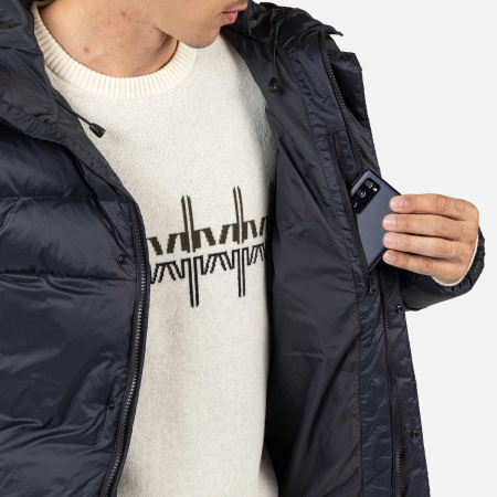 Geaca barbati Rossignol ARETU DOWN Hoodie - Black [4]