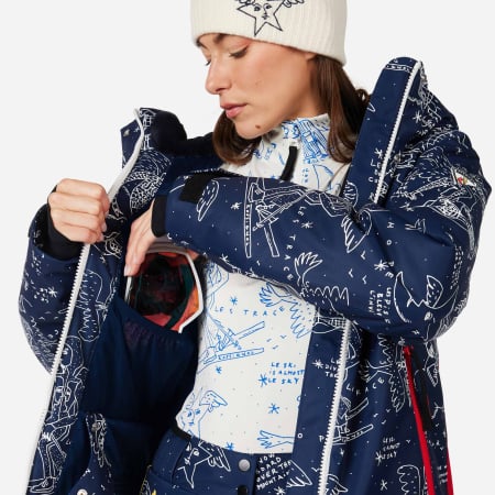 Geaca dama Rossignol JCC - W JCC Sublim Cosmic print [4]