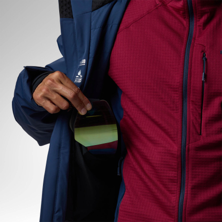 Geaca schi barbati Rossignol - M 4WS Blackside insulated - Dark navy [9]