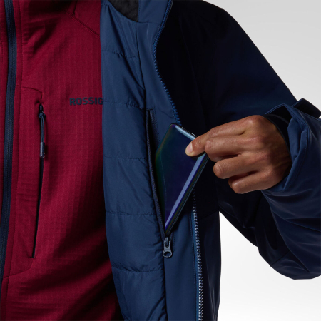 Geaca schi barbati Rossignol - M 4WS Blackside insulated - Dark navy [10]