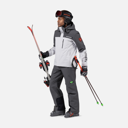 Geaca schi barbati Rossignol HERO VELIKA Insulated Soft Grey [1]