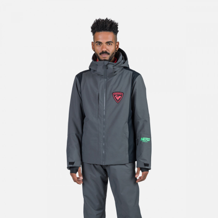 Geci schi si snowboard - Geaca schi barbati Rossignol HERO VELIKA Onyx grey