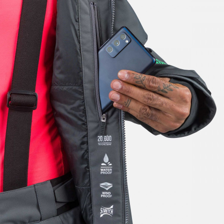 Geaca schi barbati Rossignol HERO VELIKA Onyx grey [7]