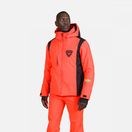 Geci schi si snowboard - Geaca schi barbati Rossignol HERO VELIKA Neon red