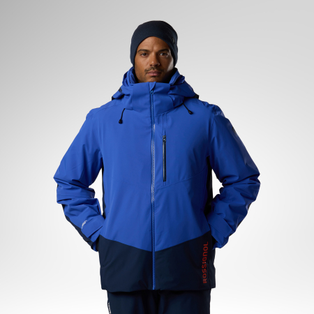 Geci schi si snowboard - Geaca schi barbati Rossignol - M 4WS Blackside insulated - Dazzle blue/dark