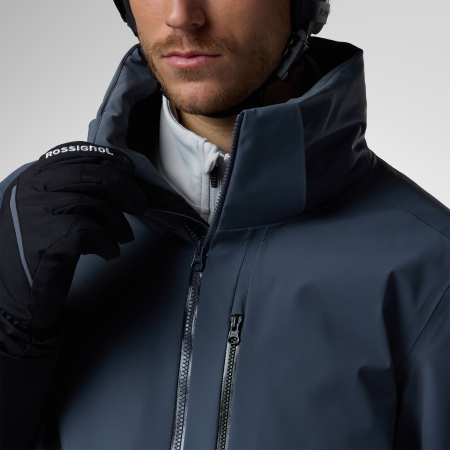 Geaca schi barbati Rossignol - M 4WS Blackside insulated - Turbulence/black [5]