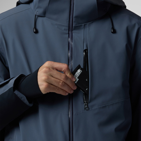 Geaca schi barbati Rossignol - M 4WS Blackside insulated - Turbulence/black [6]
