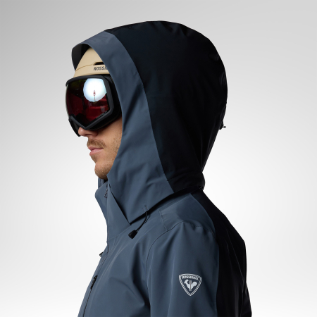 Geaca schi barbati Rossignol - M 4WS Blackside insulated - Turbulence/black [12]