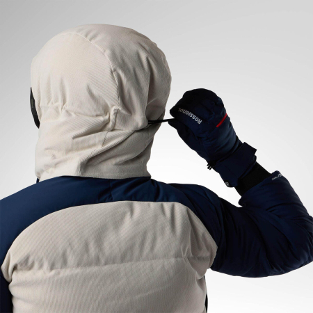 Geaca schi barbati Rossignol - M Resort Corduroy down bomber - Silver cloud/dark navy [6]