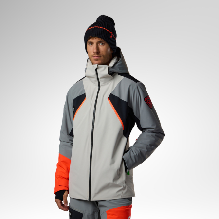 Barbati - Geaca schi barbati Rossignol - M Hero 4WS insulated - Light grey
