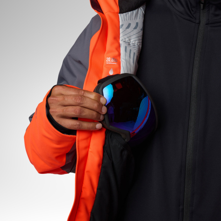 Geaca schi barbati Rossignol - M Hero insulated - Neon red [10]