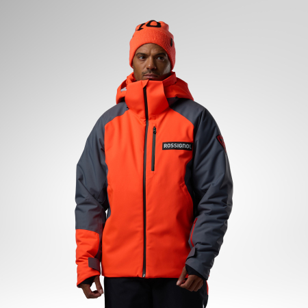 Barbati - Geaca schi barbati Rossignol - M Hero insulated - Neon red