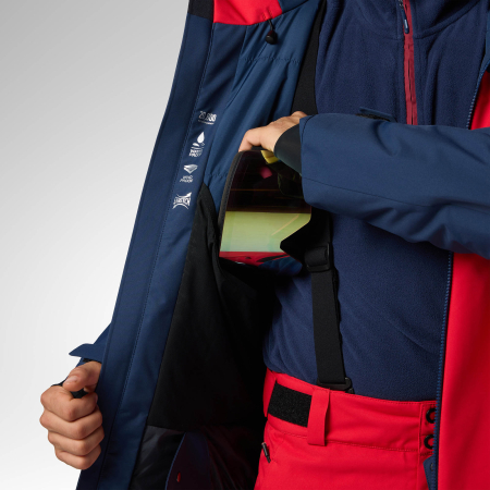 Geaca schi barbati Rossignol - M Velika insulated - Sports red/dark navy [8]