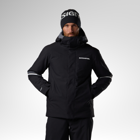 Barbati - Geaca schi barbati Rossignol - M Strawpile insulated - Black