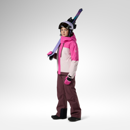 Geaca schi copii Jr Rossignol Wispile insulated - Electric fuchsia [13]