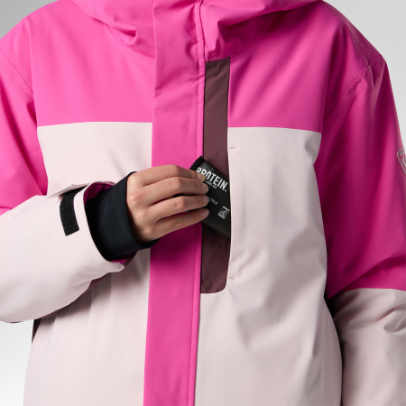 Geaca schi copii Jr Rossignol Wispile insulated - Electric fuchsia [4]