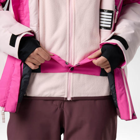 Geaca schi copii Jr Rossignol Wispile insulated - Electric fuchsia [5]