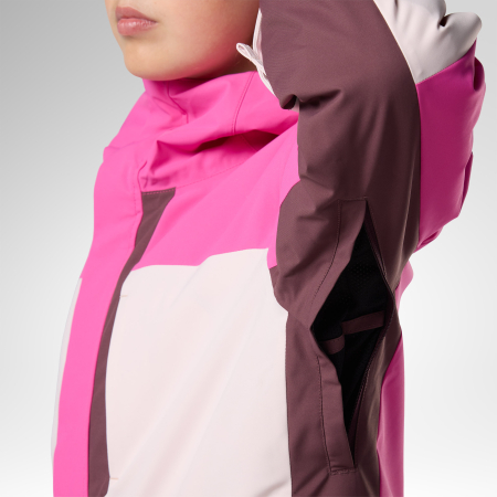 Geaca schi copii Jr Rossignol Wispile insulated - Electric fuchsia [10]