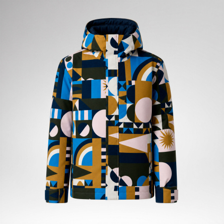 Geaca schi copii Jr Rossignol Wispile insulated - Potpourri dazzle blue [13]