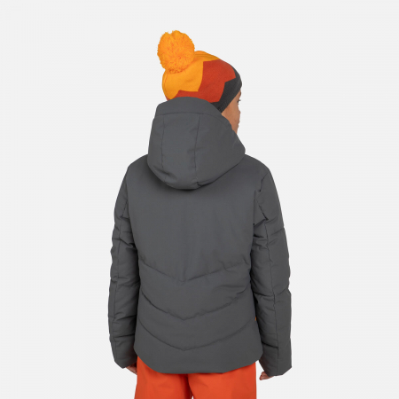 Geaca schi copii Rossignol BOY SIZ Soft grey [1]
