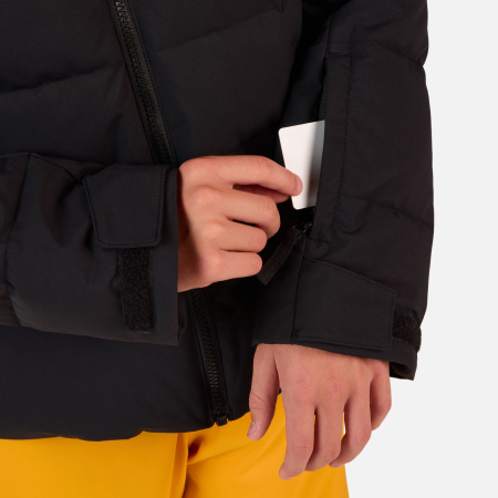 Geaca schi copii Rossignol BOY SIZ QUILTED Black [4]