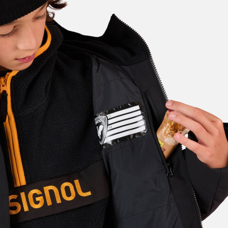 Geaca schi copii Rossignol BOY SIZ QUILTED Black [7]
