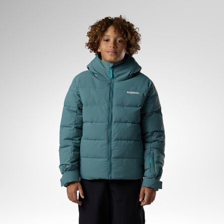 Geci ski copii - Geaca schi copii Rossignol BOY SIZ QUILTED North atlantic