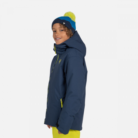 Geaca schi copii Rossignol JR STRAWPILE Dark navy [1]