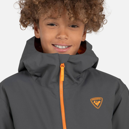 Geaca schi copii Rossignol JR STRAWPILE Onyx Grey [4]