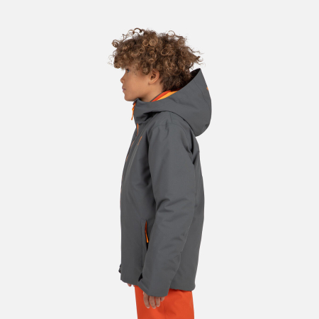 Geaca schi copii Rossignol JR STRAWPILE Onyx Grey [2]