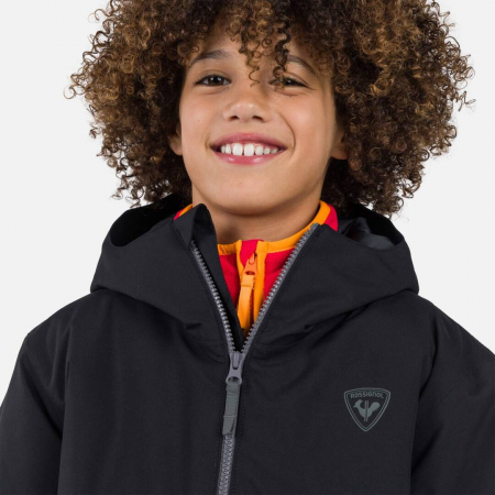 Geaca schi copii Rossignol JR STRAWPILE Black [5]